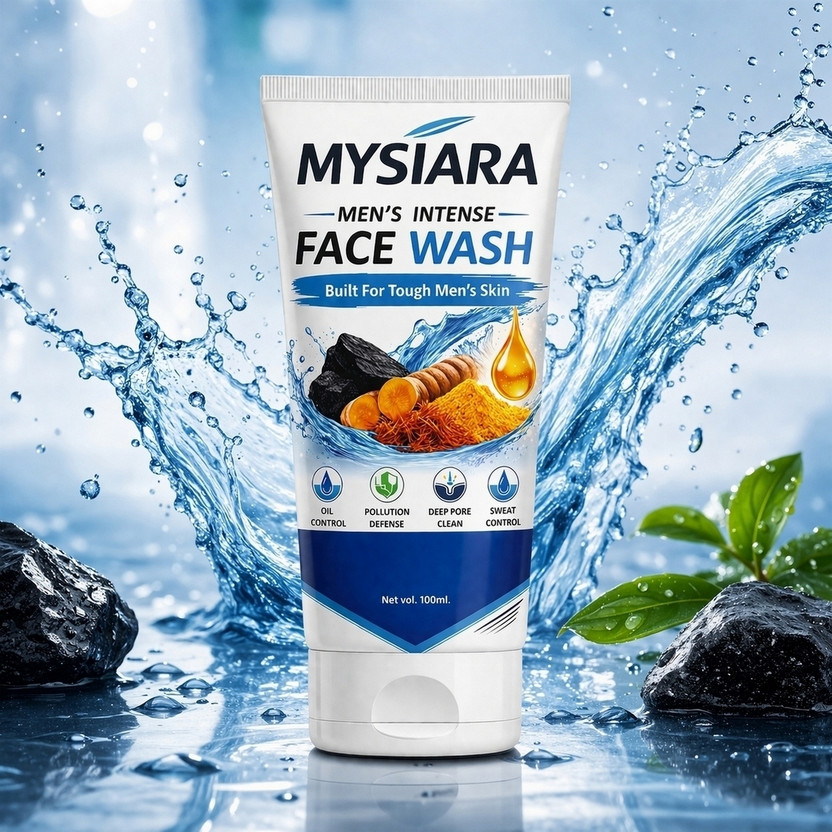 MYSIARA Men  | Oil Control & Daily Deep Clean | 100ml_92 Face Wash(100 ml)