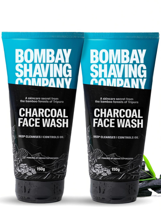 BOMBAY SHAVING COMPANY Charcoal for Men with Excess Oil Control Face Wash(300 g)