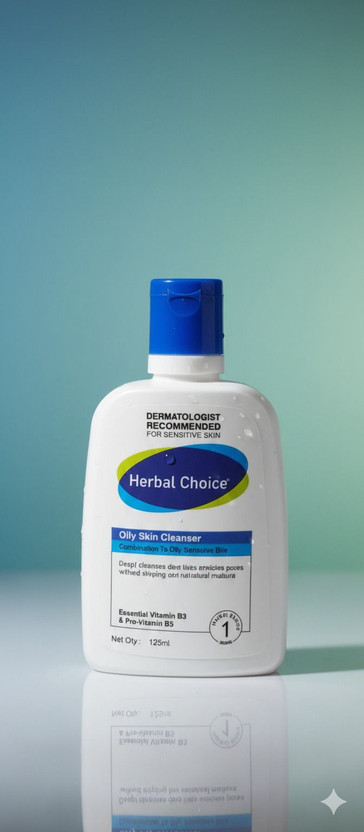 Herbal Choice Oily Skin Cleanser  Face Wash(125 ml)