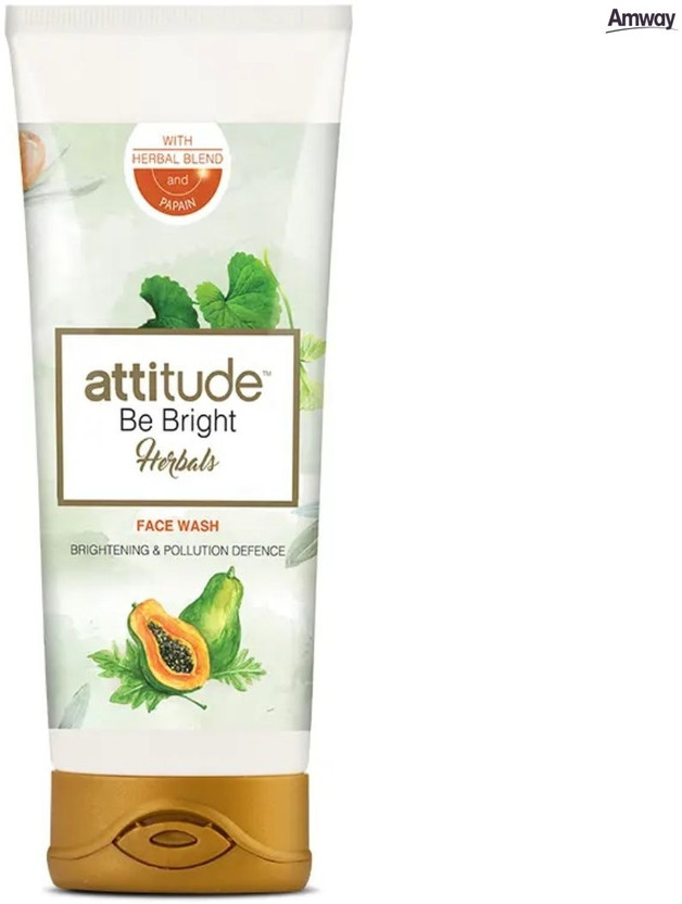 Amway Be Bright Herbals  Herbal Radiance Glow Daily Cleanser for Fresh Skin Face Wash(100 g)