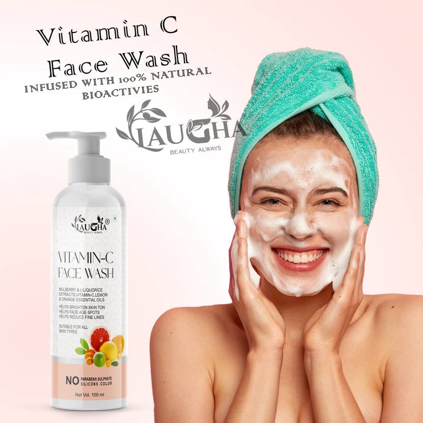 Laugha Brightening Vitamin C All Skin Types Glowing Bright Skin