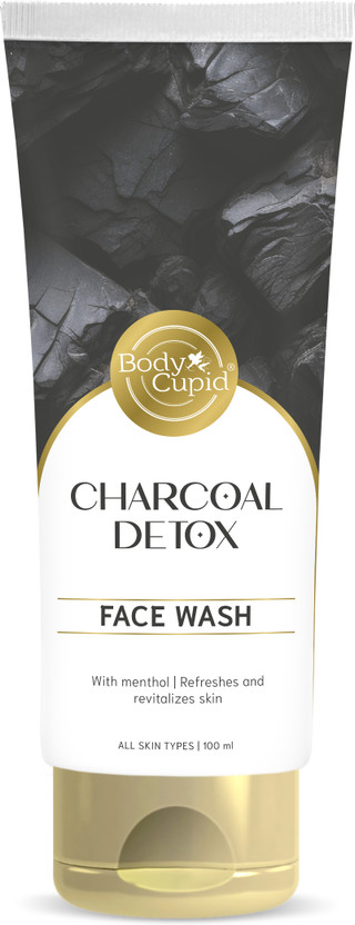 Body Cupid Charcoal Detox  | Deep Cleansing  with Activated Charcoal | Refreshing & Oil-Control Formula Face Wash(100 ml)