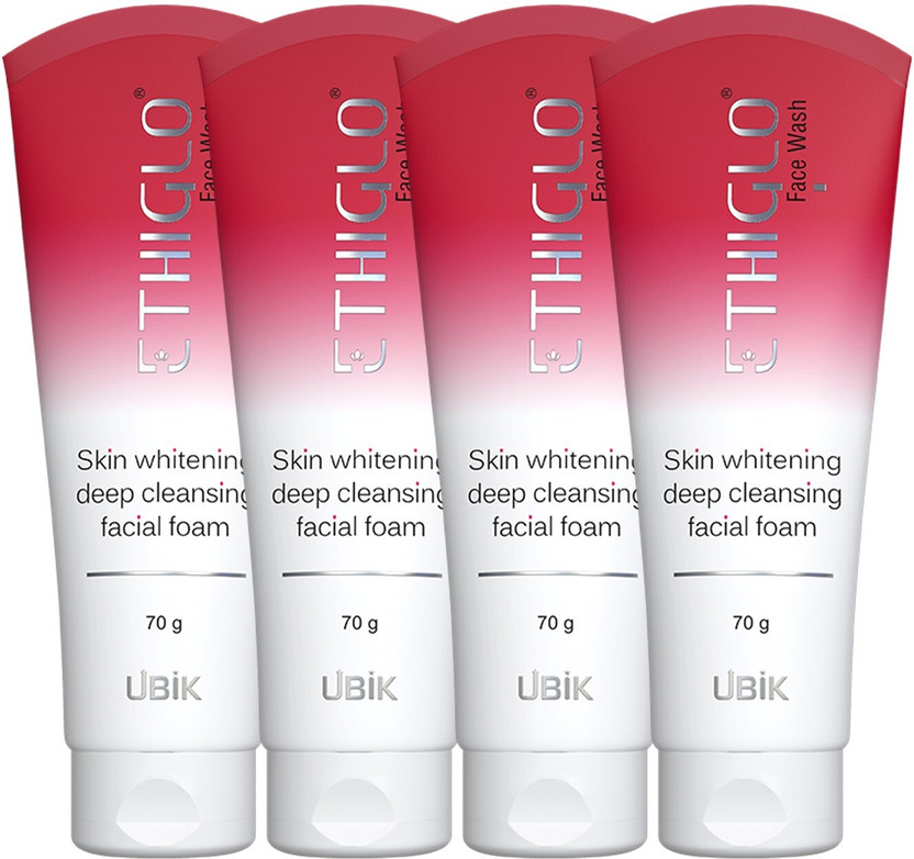 ETHIGLO Skin Lightening  with Kojic Acid, Niacinamide & Vitamin C Face Wash(280 ml)