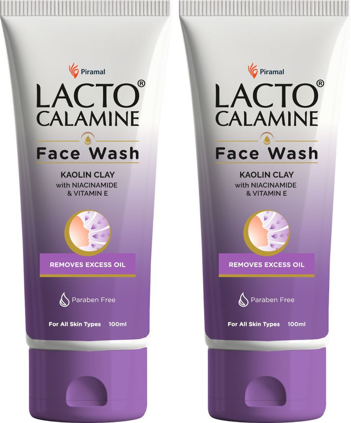 Lacto Lacto Calamine  with Kaolin Clay for Oily Skin (Pack of 2) Face Wash(200 ml) - Flipkart Deal