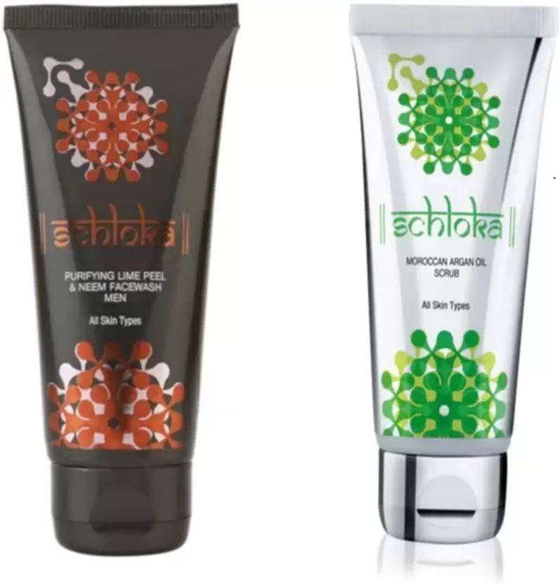 Modicare schloka face wash &Argan Oil Scrub Face Wash Price in India