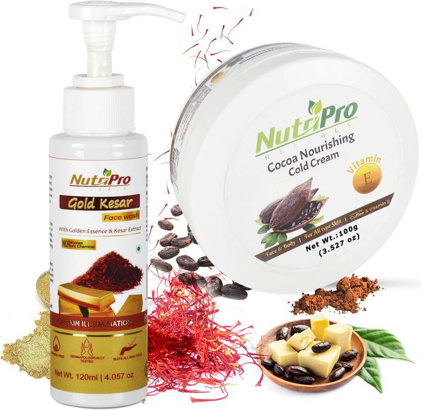 NutriPro Gold Kesar Face Wash Price in India Buy NutriPro Gold Kesar Face Wash online at