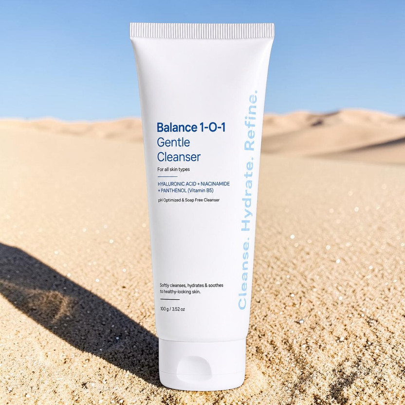 Balance Trending Gentle Cleanser with Hyaluronic Acid Niacinamide and Panthenol Vitamin B5 Face Wash(100 g)
