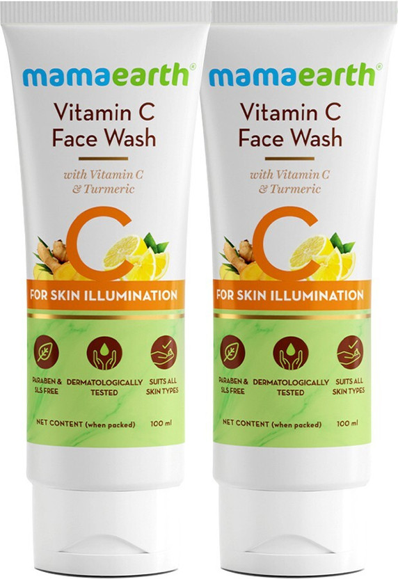 Mamaearth Vitamin C and Turmeric for Skin Illumination Face Wash(200 ml)