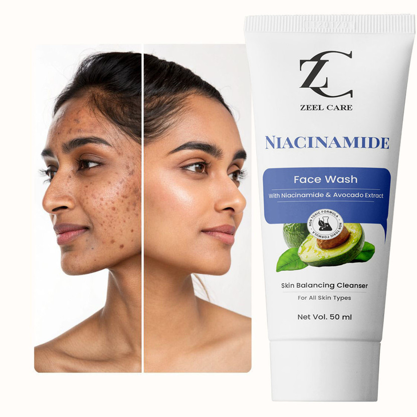 Zeel Care Avocado Cream Skin Cleanser – Moisturizing Hydrating Facial Wash | Gentle Brightening Care Face Wash(50 ml)