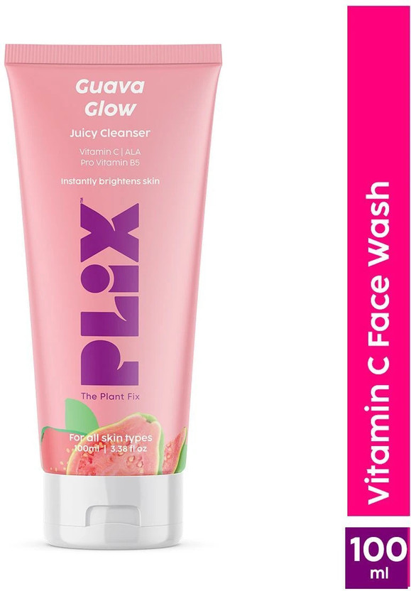 The Plant Fix Plix Vitamin C Juicy  Cleanser For Skin Brightening, With Pro Vitamin B5 Face Wash(100 ml)