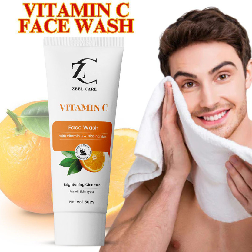 Zeel Care Skin Glow  with Vitamin C & Glutathione – Hydrating, Refreshing & Deep Cleansing – 50ml Pack of 1 Face Wash(50 ml)