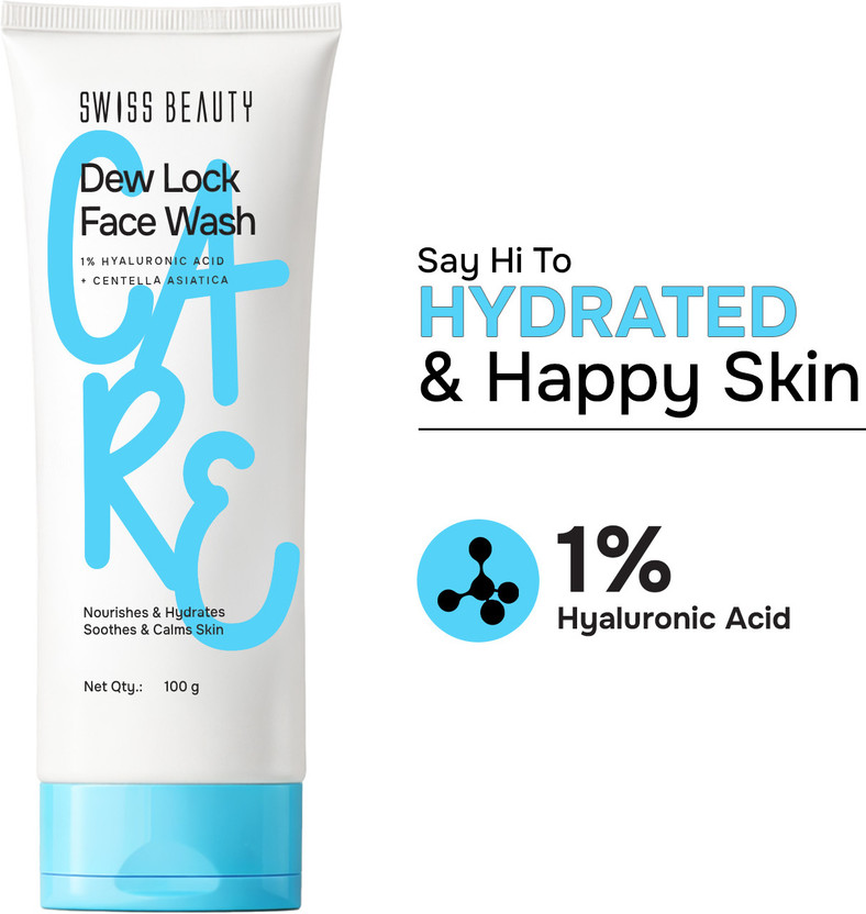SWISS BEAUTY Care Dew Lock  Face Wash(100 g)