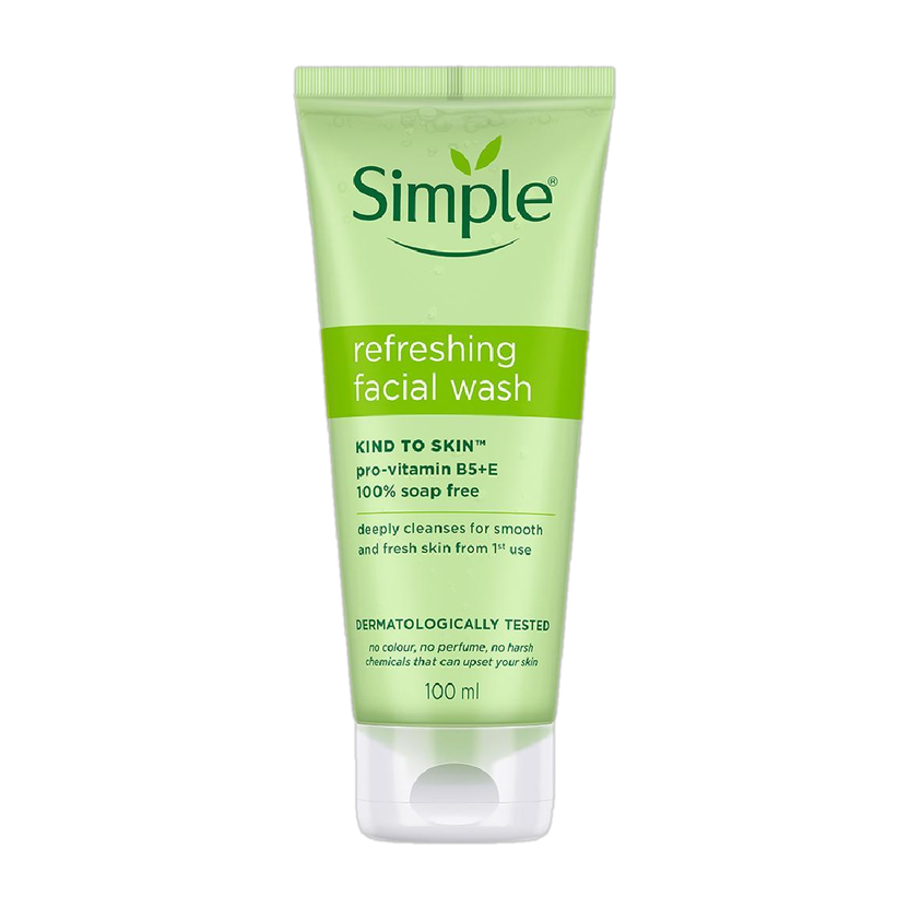 Simple Kind to Skin Refreshing Facial Wash Face Wash(100 ml)