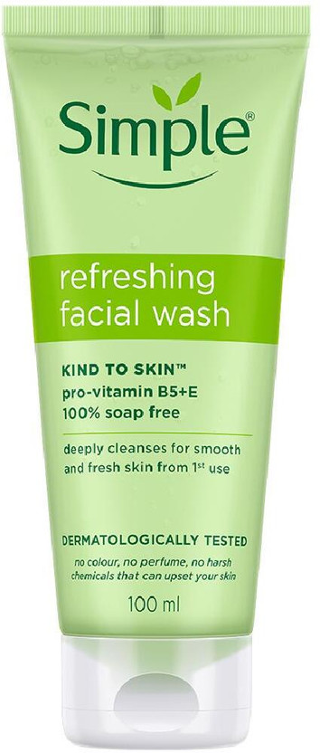 Simple Kind to Skin Refreshing Facial Wash Face Wash(100 ml)