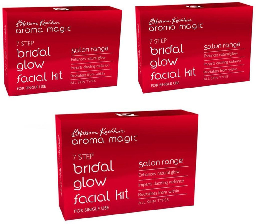 AROMA MAGIC BRIDAL GLOW GACIAL KIT 3 NOS(3 x 33.33 g)