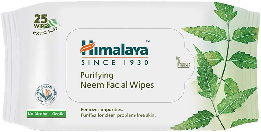 HIMALAYA Purifying Neem Facial Wipes(25 Tissues)