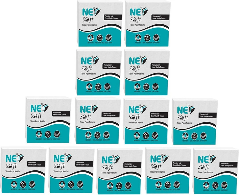 NE Soft Soft Tissue Paper Napkin(1300 Tissues)