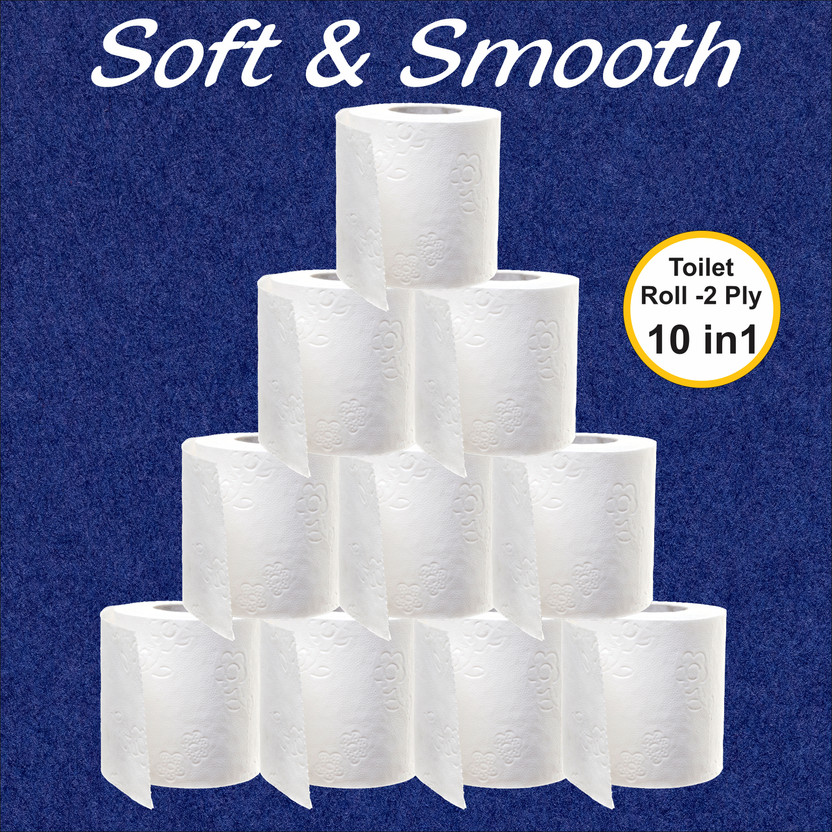 Clemmy ultra absorbent Double Layer Toilet Paper(3500 Tissues)