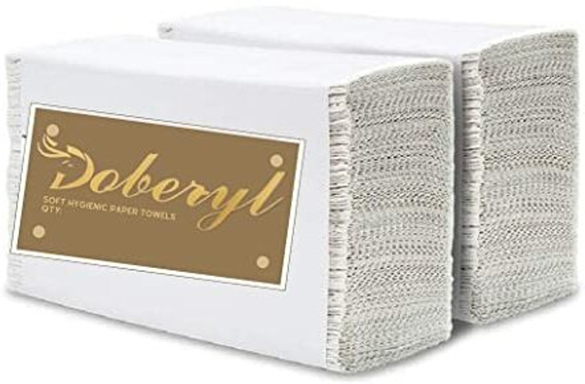 Doberyl Doberyl M Fold Tissue Paper Towels, Soft Hygienic Paper Napkin 250 pcs (Pack of 2)(2 Tissues) - Flipkart Deal