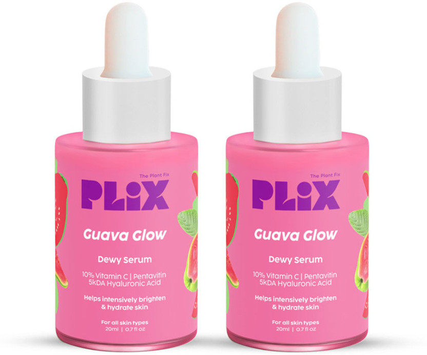 The Plant Fix Plix 10% Vitamin C Guava Face Serum for Skin Brightening, Clear & Glowing(40 ml)
