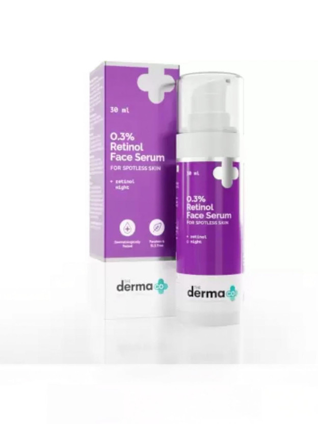 The Derma Co 0.3% Retinol Serum for Younger-Looking & Spotless Skin(30 ml)