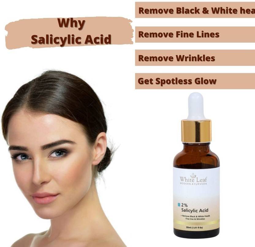 White Leaf 2Salicylic Acid Face Serum for glowing skin with Salicylic