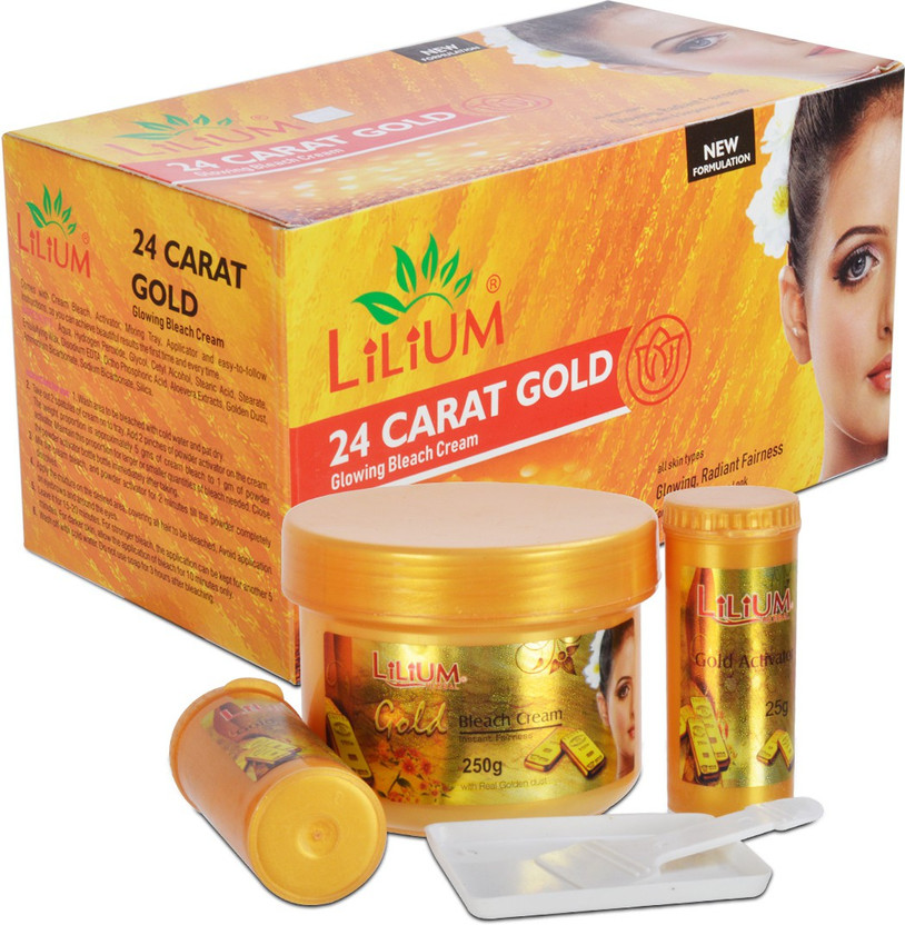 LILIUM Herbal 24Carat Gold Bleach Cream(1 Items in the set)