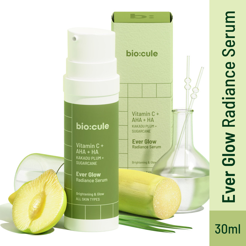 biocule Ever Glow Radiance Vitamin C Face Serum for Brightening Glowing Skin(30 ml)