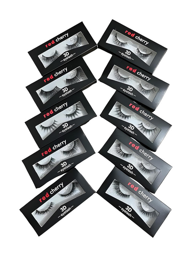 Plusbeauty Plusbeauty 3D Red Cherry Trending Professional False Eyelashes(Pack of 10) - Flipkart Deal