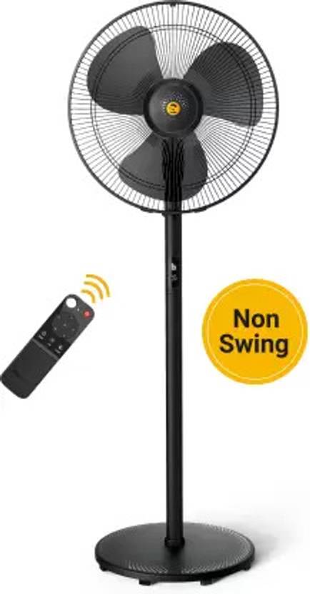 Atomberg Renesa Non SwingSilent Pedestal6 SpeedsLED DisplayTimerIdeal for Home & Office with 2 Year Warranty BLDC Motor with Remote 400 mm Pedestal Fa