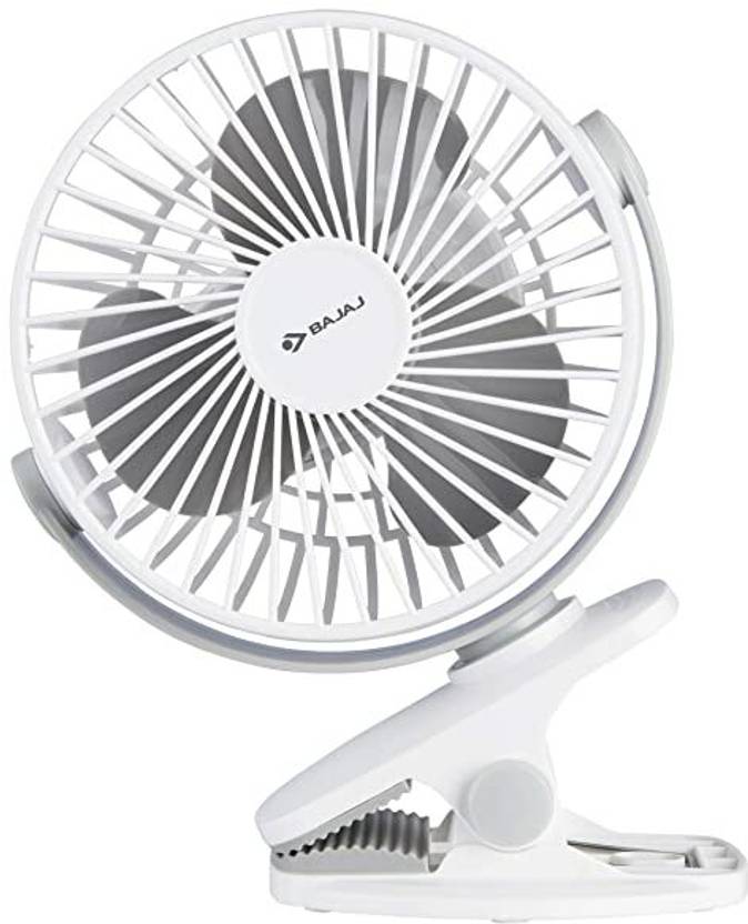 BAJAJ Pygmy Personal 110 mm Silent Operation 3 Blade Table Fan Price in India Buy BAJAJ Pygmy