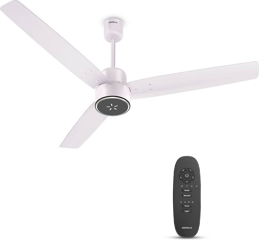 HAVELLS FAB ULED|LED Speed Indicator|Remote Controlled|Upto 65% Energy Saving with 3 Year Warranty BLDC Motor with Remote 1200 mm Ceiling Fan 5 Star |