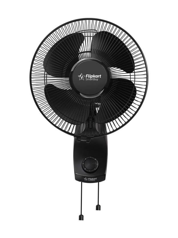 Flipkart SmartBuy Neo-Wave | High Speed | Premium with 2 Year Warranty Ultra High Speed 300 mm Wall Fan(Black | Pack of 1)