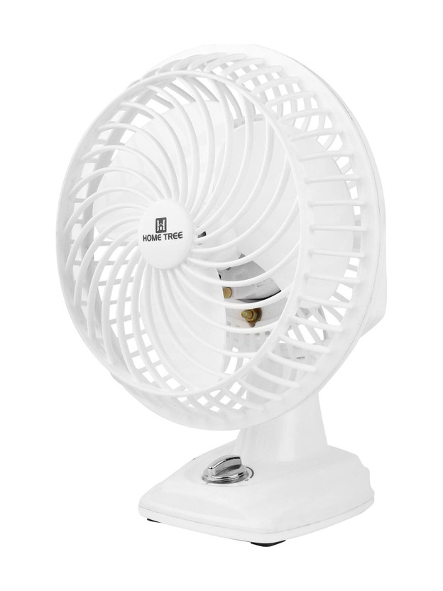 Home Tree HM9-3 | Anti Dust | High Speed | Economy with 1 Warranty Anti Dust 300 mm Table Fan(White | Pack of 1)