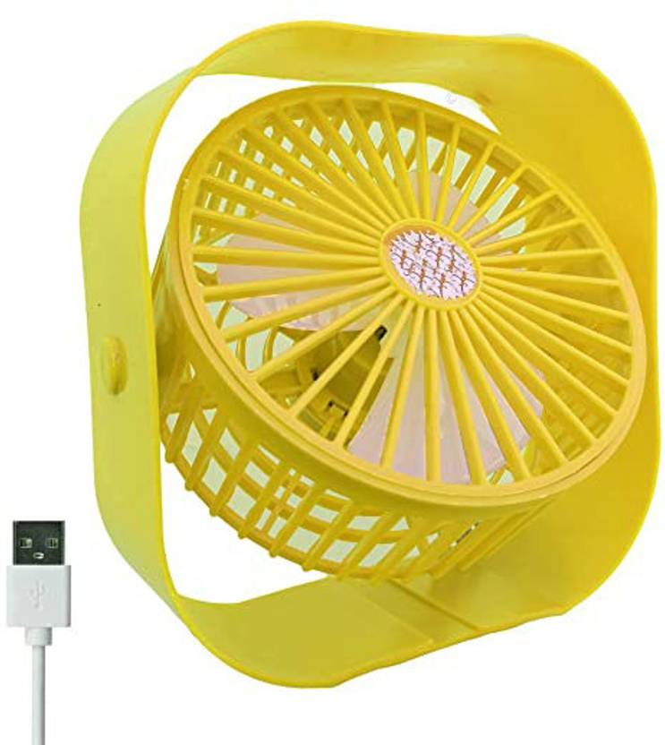 USB FAN PORTABLE SMALL 360 DEGREE FLEXIBLE 40 mm 3 Blade