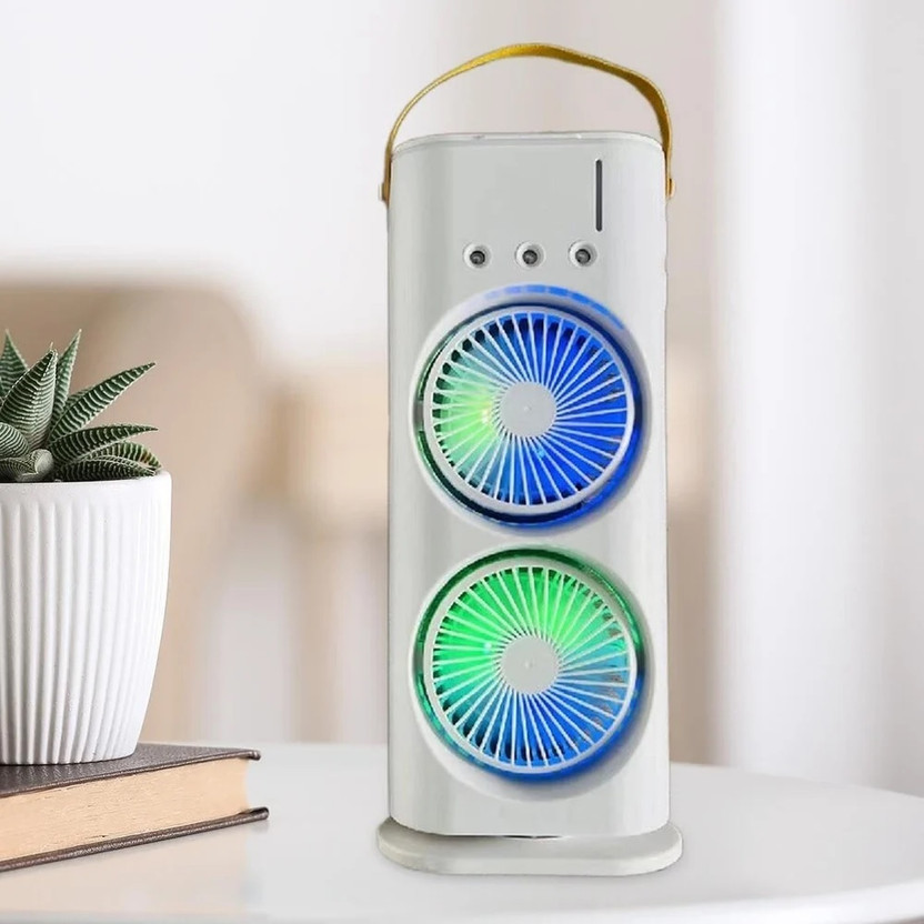 Voltegic 2MF-04 with 1 Year Warranty Remote Controlled Table Fan(White | Pack of 1)