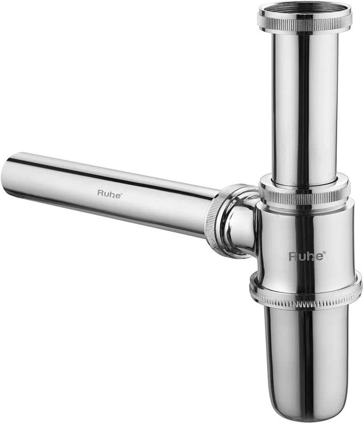 RUHE RUHE Full Brass Bottle Trap With Connection Pipe and Wall Flange 15 Inches Faucet Set - Flipkart Deal