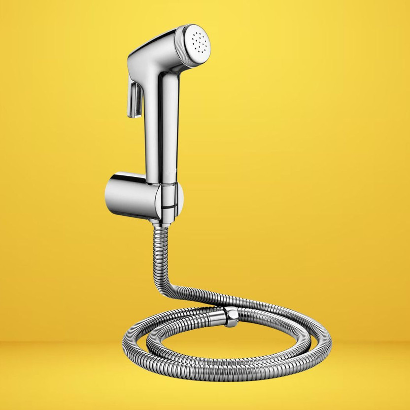 RAKRISH COLLECTION Bathroom Sanitary Health Faucet with Flexible Hose Health  Faucet(Wall Mount Installation Type)