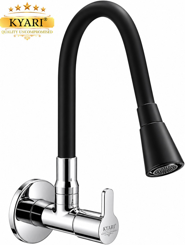 Kyari - PREMIUM 360 Flexible Spark Sink Tap ( Brass) FD-10658 - For Kitchen Sink / Washbasin / Bathroom Sink Tap Faucet(Wall Concealed Installation Type)