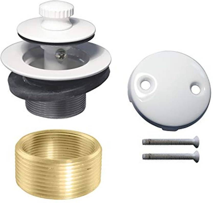 Westbrass D94K 50 Twist & Close Bathtub Drain Stopper With 2 Hole