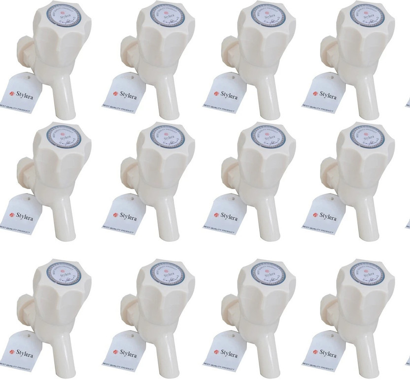 STYLERA Set of 012 Plastic Tap for Home Bath Faucets Bathroom Fittings and Faucets Water Taps Kitchen Tap Polo Cock, Tap for bathroom plastic toilet tap Set of 012 Plastic Tap for Home Bath Faucets Bathroom Fittings and Faucets Water Taps Kitchen Tap Polo Cock, Tap for bathroom plastic toilet tap Bi