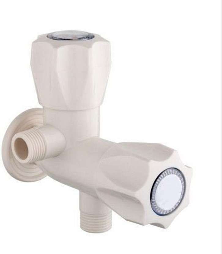 droptech by Droptech 2 in 1 Angel bib cock Water Tap Two Way Angel Faucet Angel Cock, Angel Valve Bib Tap Faucet(Wall Mount Installation Type)