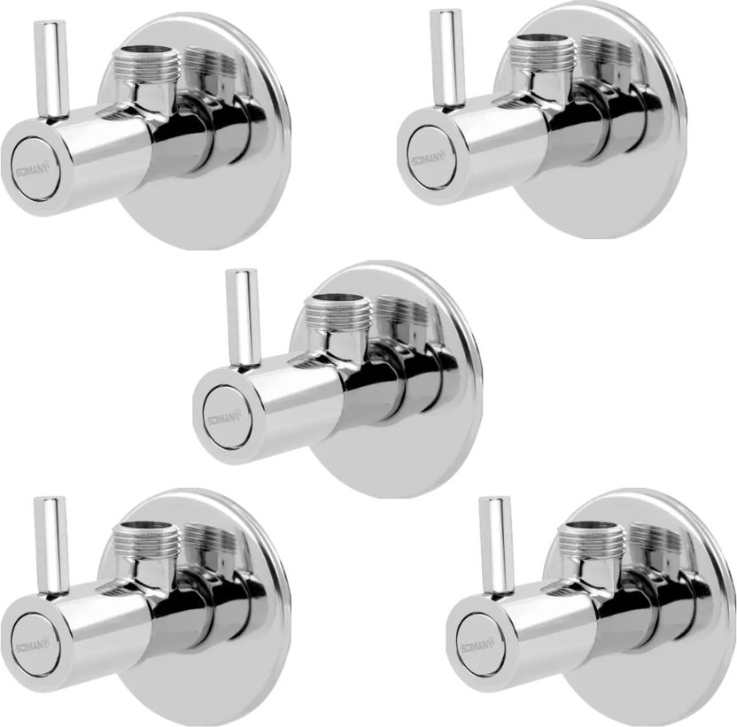 SOMANY Hydra Angle Valve (Set of 5) Angle Cock Faucet(Wall Mount Installation Type)