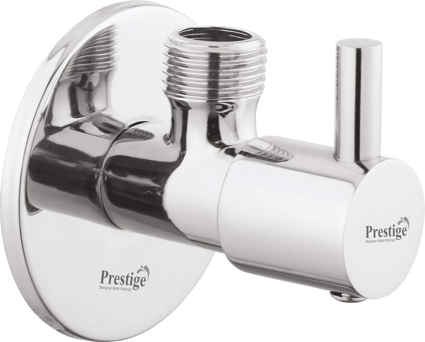 Prestige Premium quality Turbo Brass Angle Valve Tap-set of 1 Angle Cock Faucet(Wall Mount Installation Type)