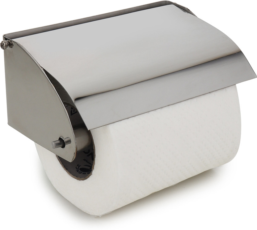 BSI by Bhanmati Sanitary Items BHANMATI SANITARY ITEMS Stainless Steel Toilet Paper Holder/Tissue Paper Roll Holder/Bathroom Rack for Kitchen/Towel Holder Health  Faucet(Wall Mount Installation Type)