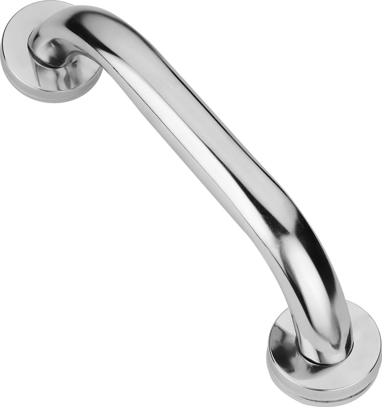 BSI by Bhanmati Sanitary Items BSI390 Heavy Duty Stainless Steel Grab Bar Steel Handle / Grab Bar Safety / Balance & Support Grip - Size ("9" Inch) Health  Faucet(Wall Mount Installation Type)