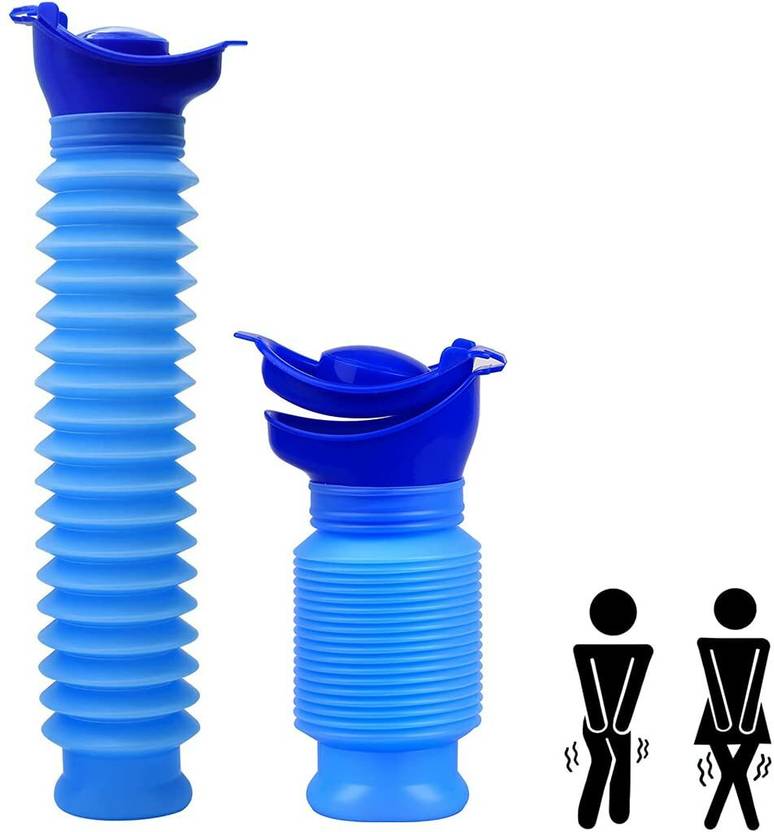 PALAY 750 ML Emergency Urinal Bucket Portable Foldable Urinal Male