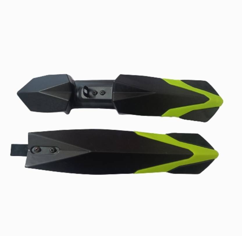 nationalstores 20 inch cycle mudguard pair (green) (Patti mudguard) Full Length Front & Rear