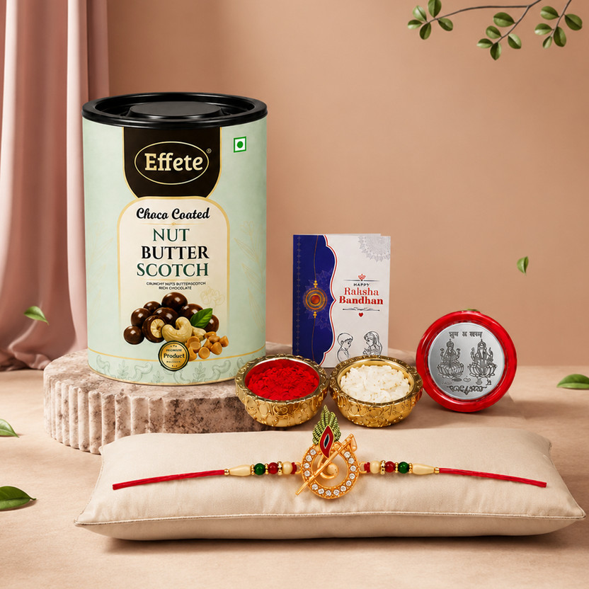 DeoDap Rakhi For Brother |Rakhi with Chocolate | Rakshabandhan gift set |Y22K1_703_BS Assorted Gift Box(Multicolor)