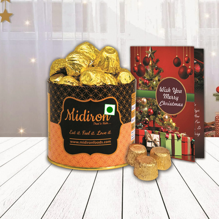 Midiron Christmas Chocolate Gift Hamper for Sweet Holiday Celebrations Assorted Gift Box(Multicolor)
